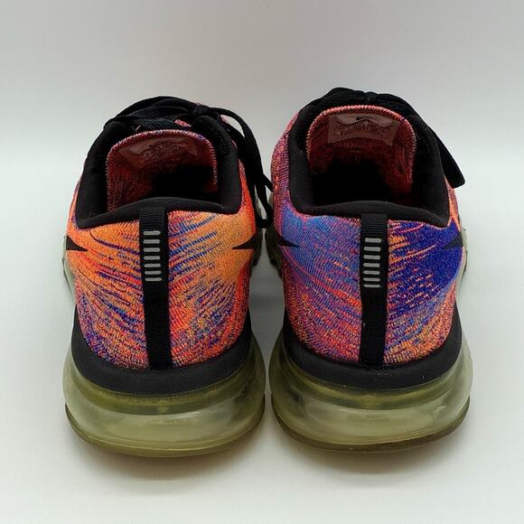 Nike Shoes Mens 11.5 Multicolor Flyknit Air Max Sneakers Preppy Gym Streetwear main image 9